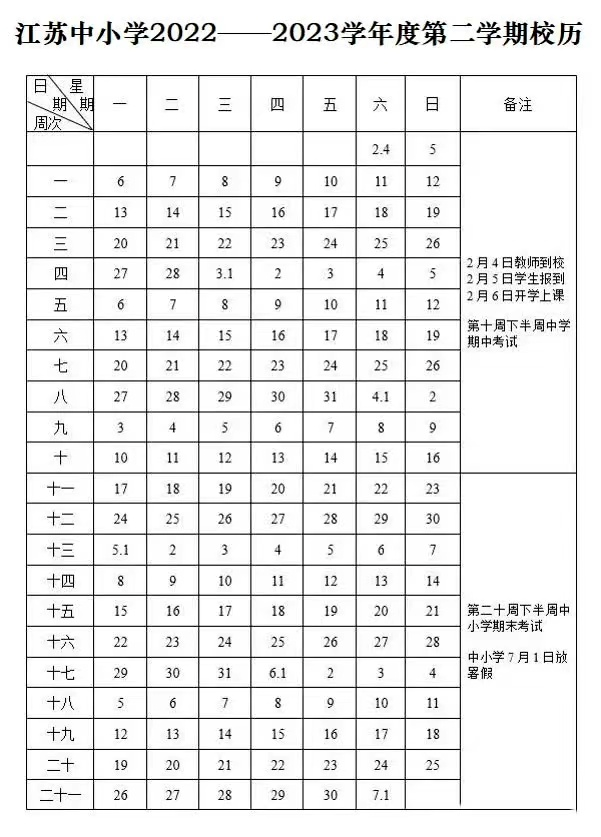 最新！放假通知来了！事关江苏中小学生放暑假(图2)