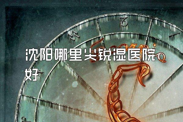 沈阳哪里尖锐湿医院好