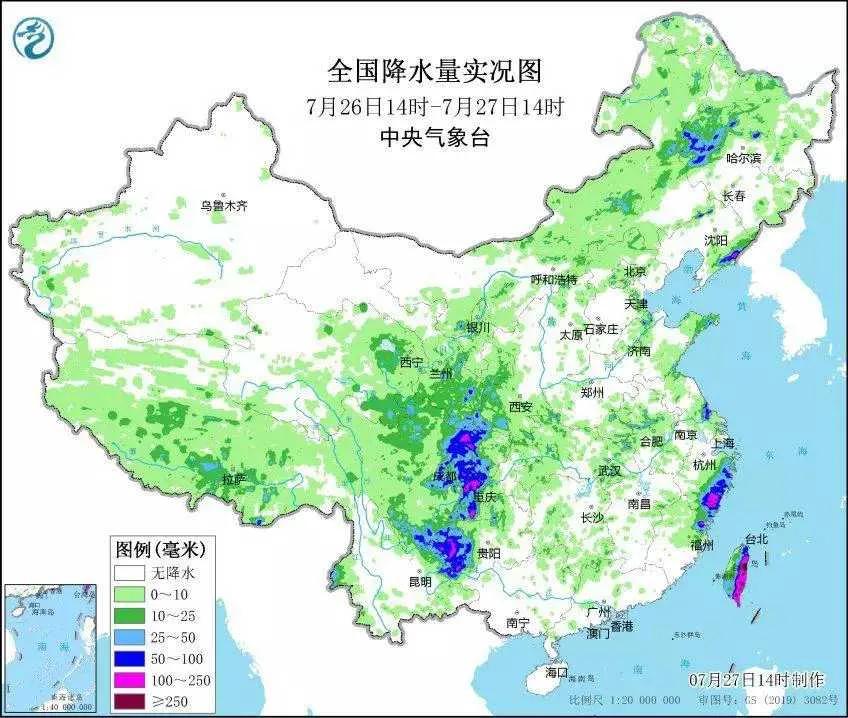 7月28日天气预报，台风杜苏芮在路上拐了个直角弯！特大暴雨将来(图6)