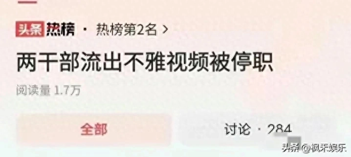 山东省两名村干部因在办公室做不雅事情的视频曝光！妇女主任白发驼背，村支书太有才了(图1)