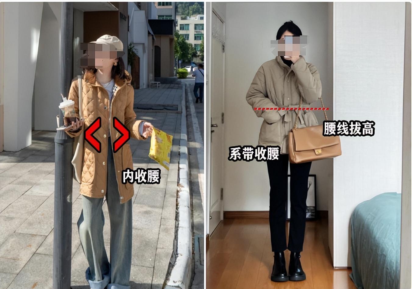 立冬后才发现：今年不流行羽绒服了，满大街都在穿“奶奶棉衣”(图34)