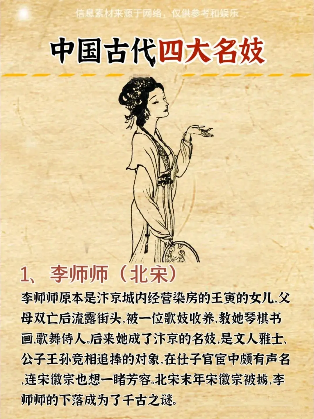 中国古代四大名妓(图1)